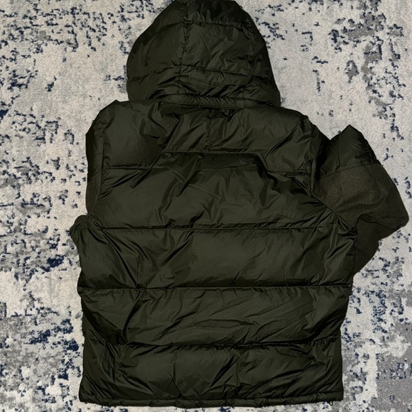 New Polo Ralph Lauren Hooded Performance Wool Poly Puffer Coat - Picture 8 of 9